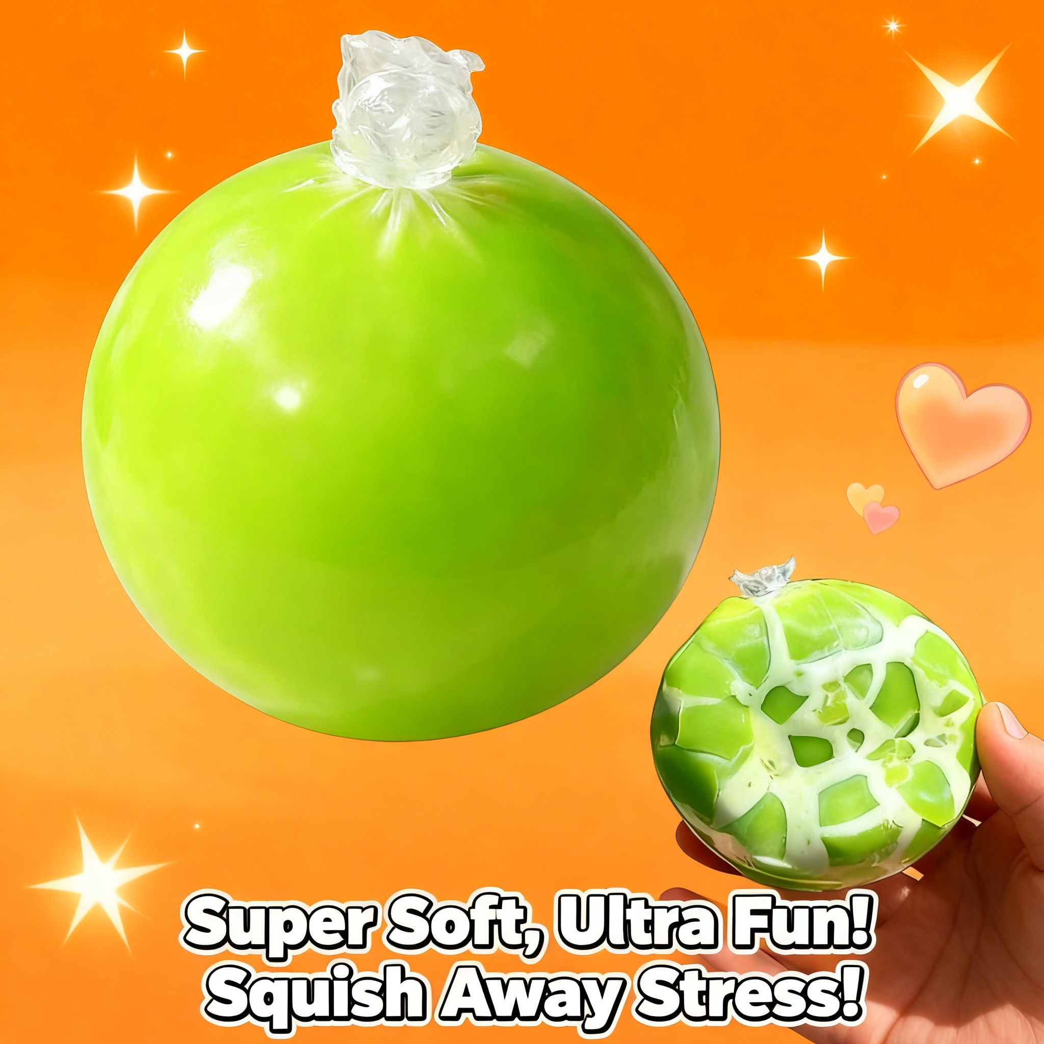 Party Games For Adults And Kids - //Mint Crispy Ball Sensory Fidget Toy