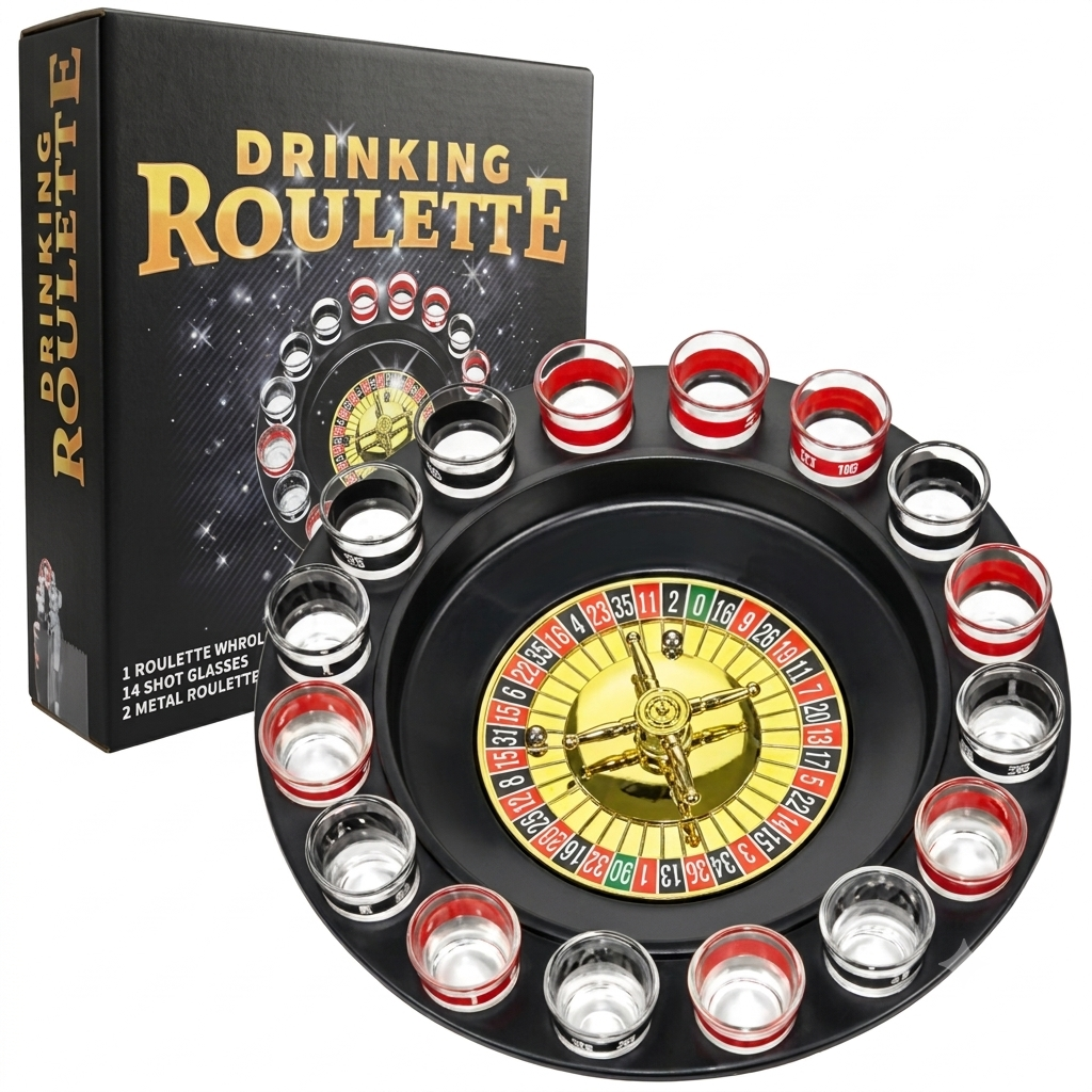 Party Games Juegos De Mesa - 16 Cups Rotating Drinking Game For