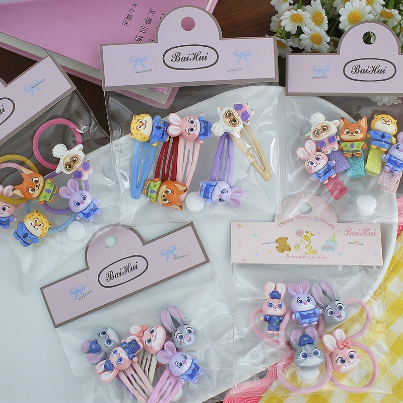 Zootopia Party Games - Potdemiel Hair Clip Zootopia Kawaii Girls