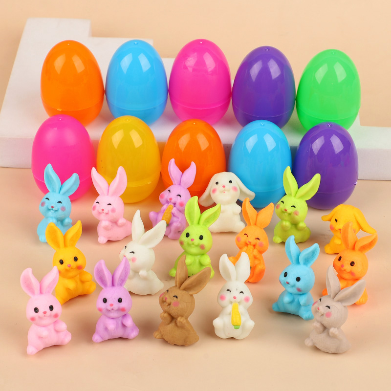 24Pcs Easter Egg With Rabbit F - Party Games Easter のレビューと価格