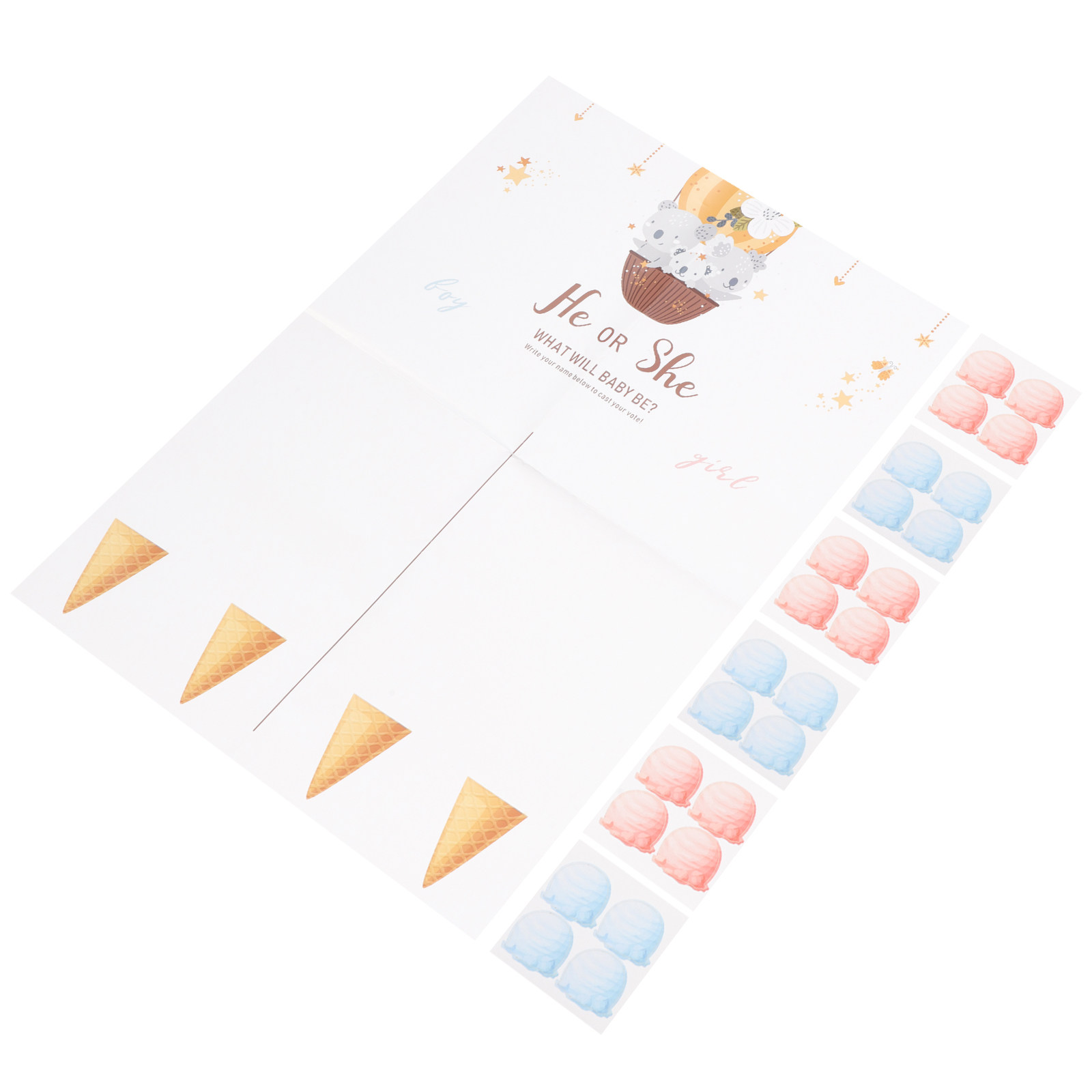1Set Gender Reveal Game Set Co - Party Games Gender Reveal のレビューと価格