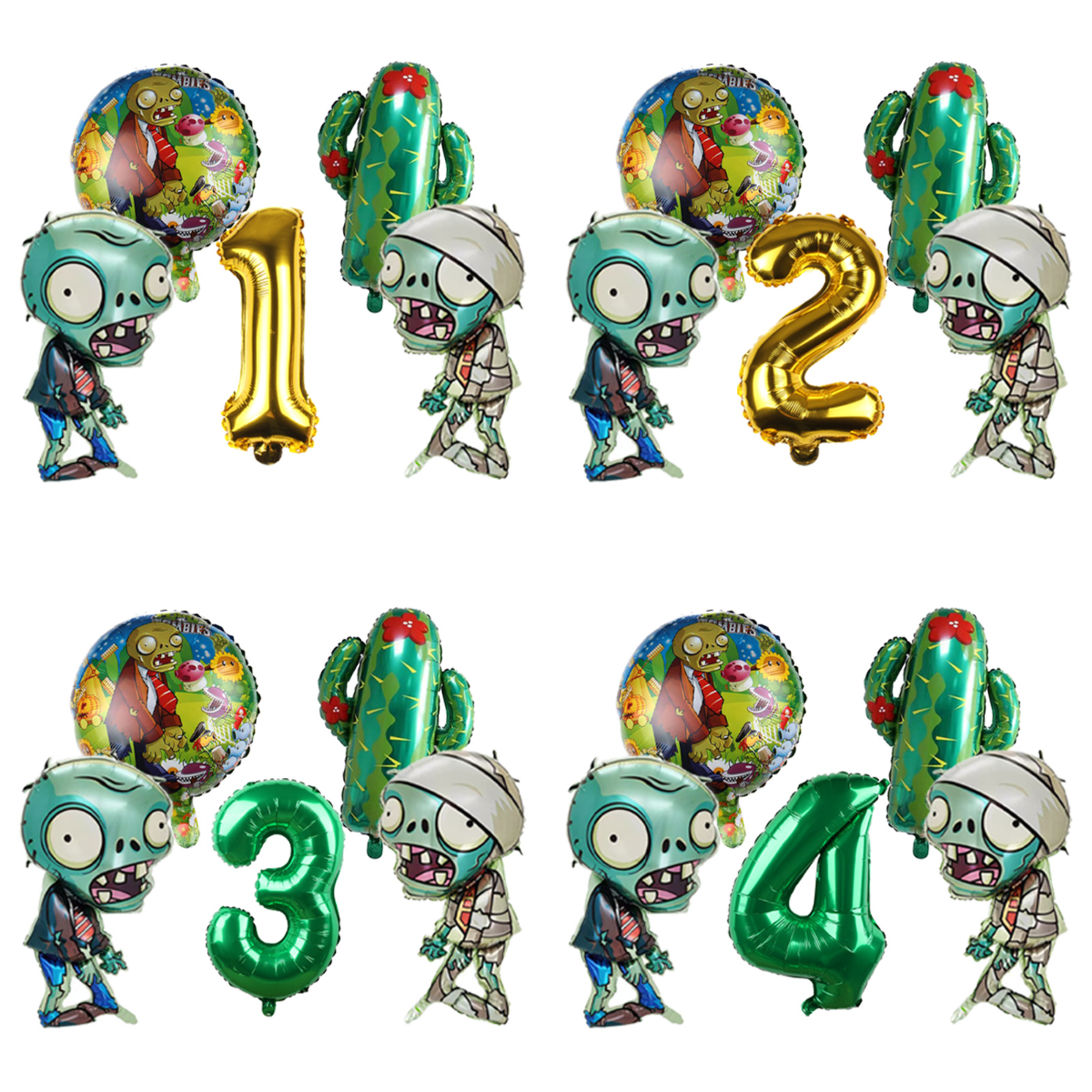 Plants vs Zombies Game Balloon - Zombie Party Games のレビューと価格