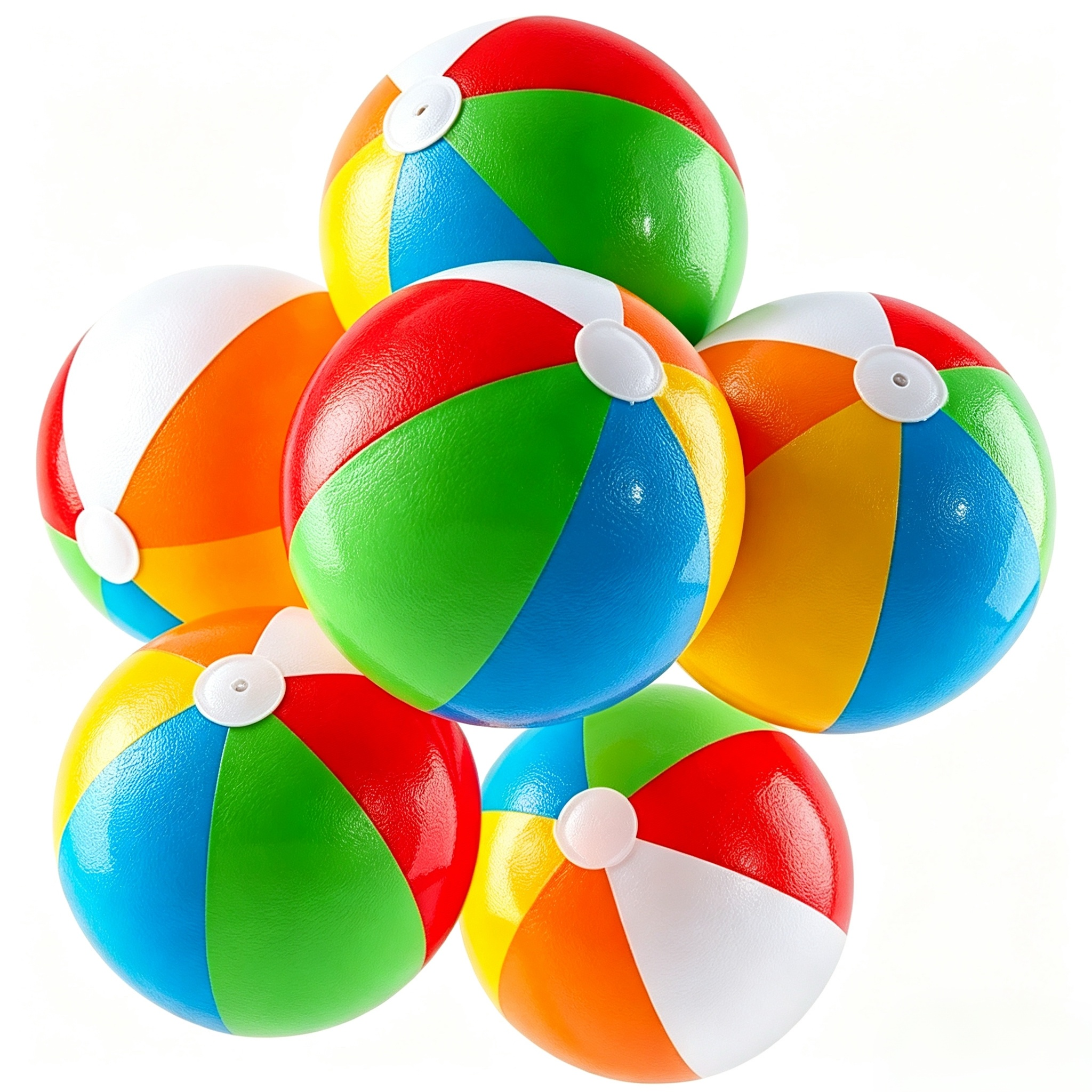 Colorful Inflatable Beach Ball - Party Games Summer のレビューと価格
