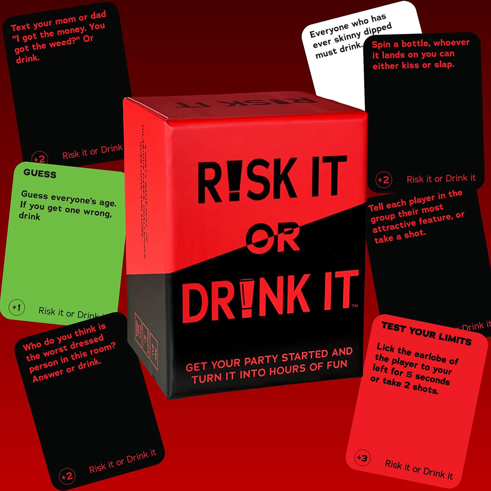 Risk It Or Drink It Fun Party  - Party Games Night のレビューと価格