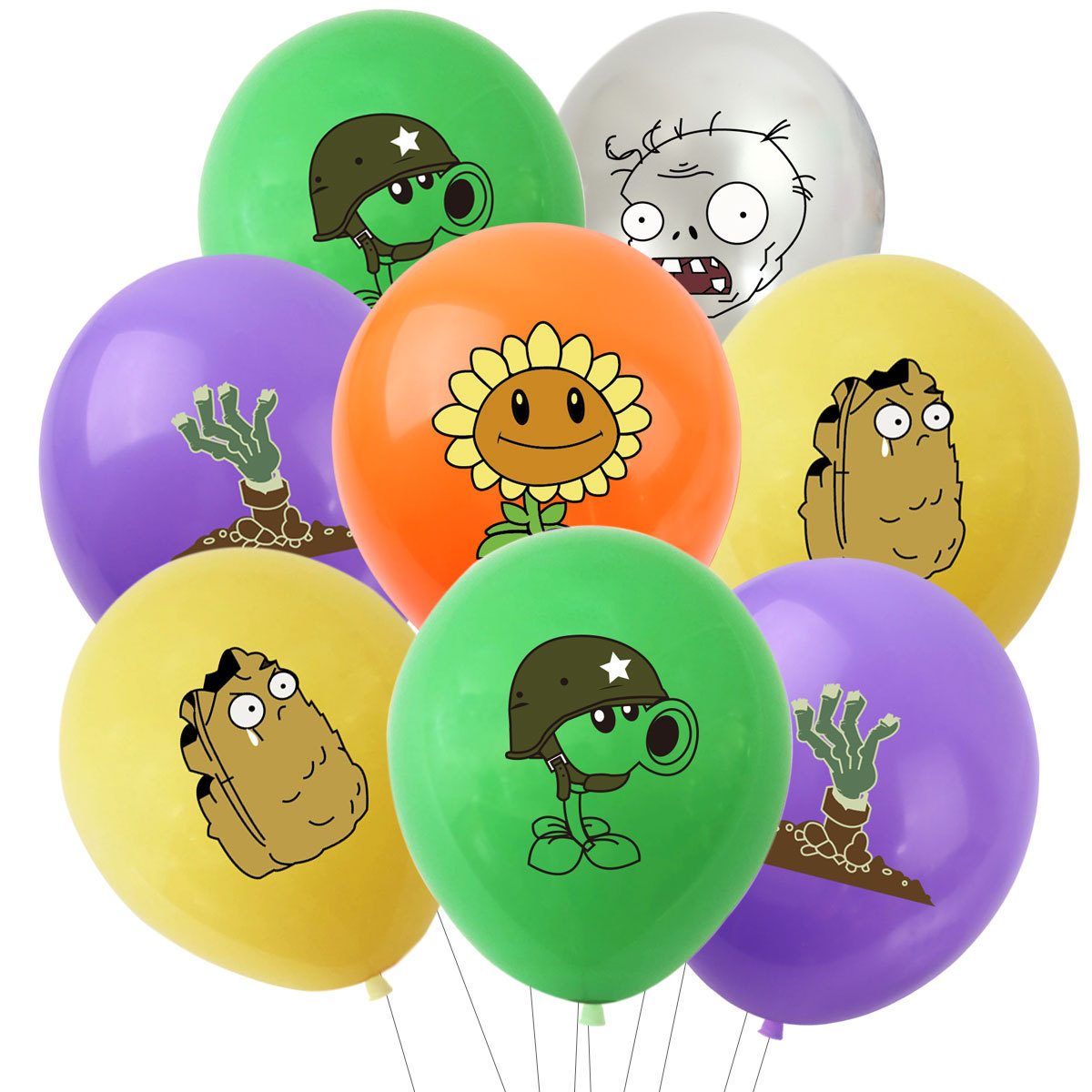 10Pcs 12inch Plants VS Zombies - Zombie Party Games のレビューと価格