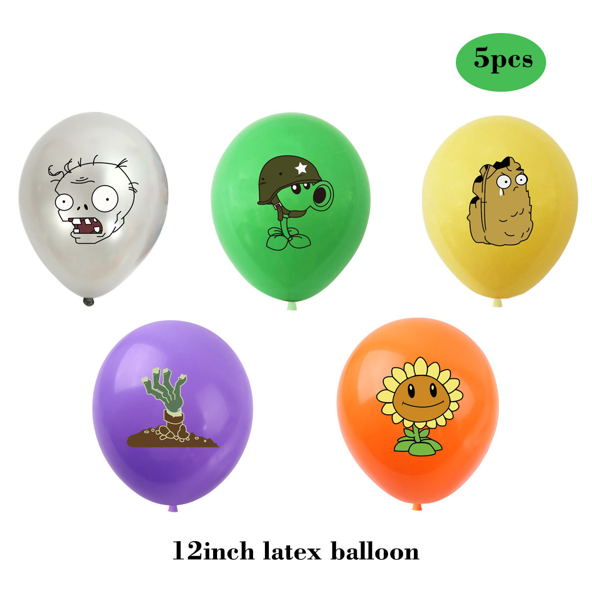 10Pcs 12inch Plants VS Zombies - Zombie Party Games のレビューと価格