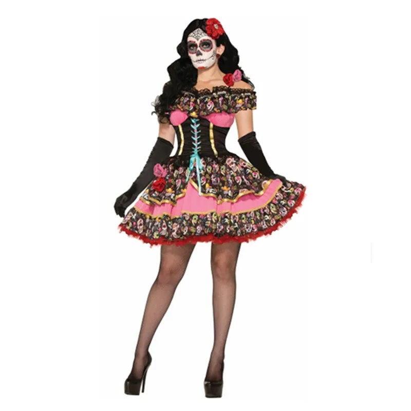 Mexican Day of The Dead Flower - Zombie Party Games のレビューと価格