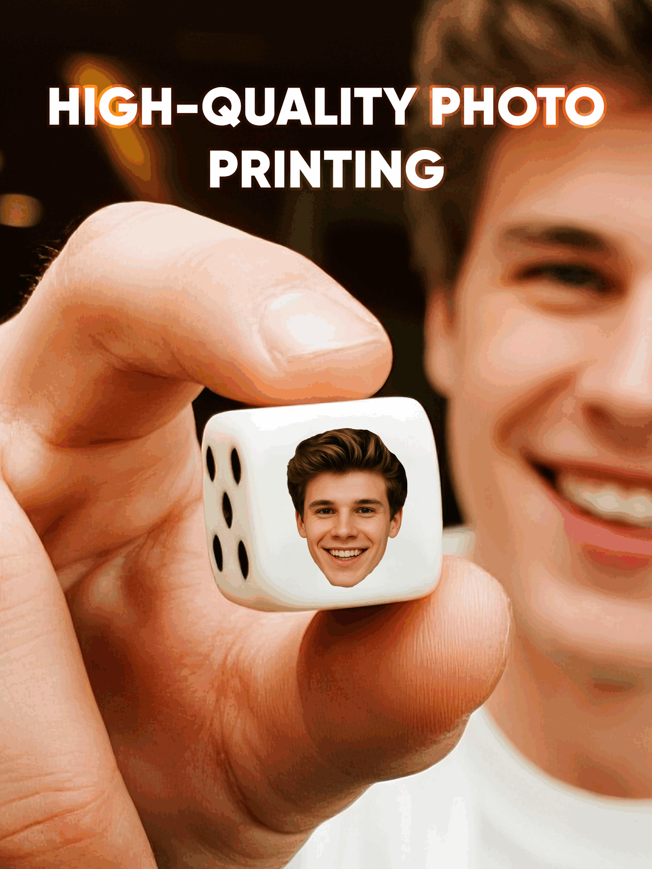 Custom Face Dice Personalized  - Party Games Gifts のレビューと価格