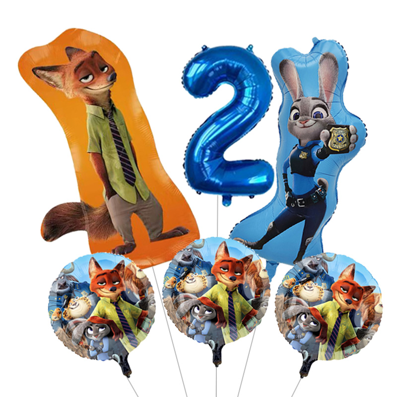 Large Zootopia Foil Balloons & - Zootopia Party Games のレビューと価格