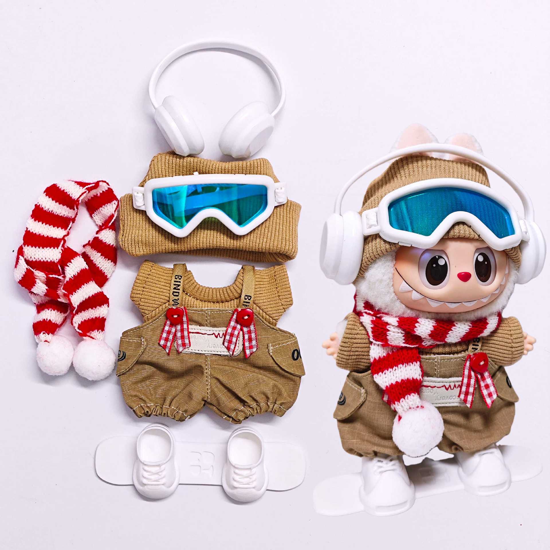 15/17CM Labubu Doll Clothes Wi - Party Games 15 In 1 のレビューと価格