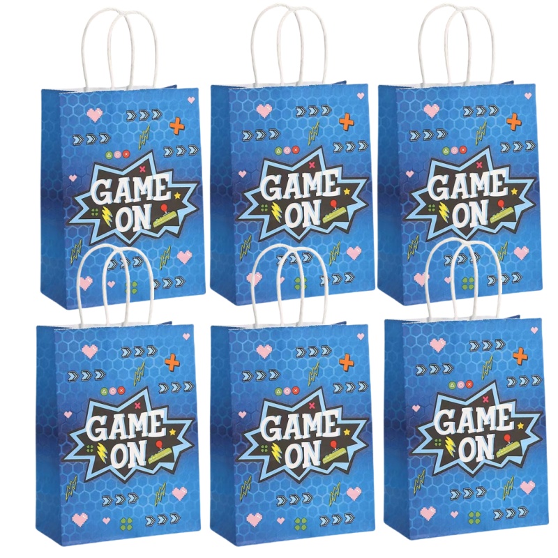 6/24Pcs Video Game on Theme Pa - Party Games Easter のレビューと価格