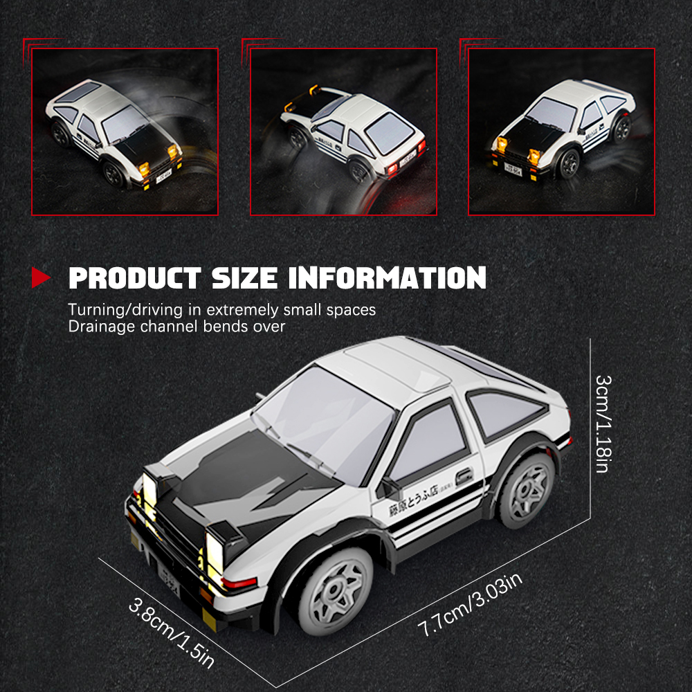 1:64 Remote Control Drift Car  - Party Games 15 In 1 のレビューと価格