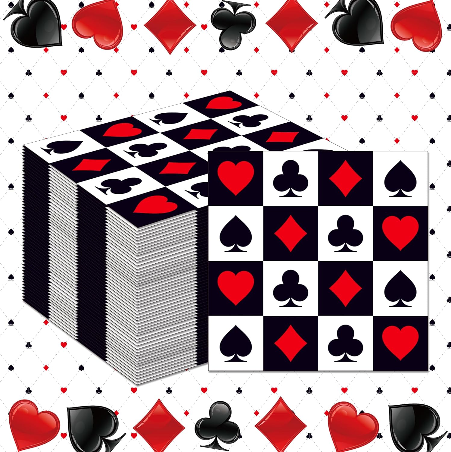 20/40/60/80 PCS Casino Theme P - Party Games Night のレビューと価格