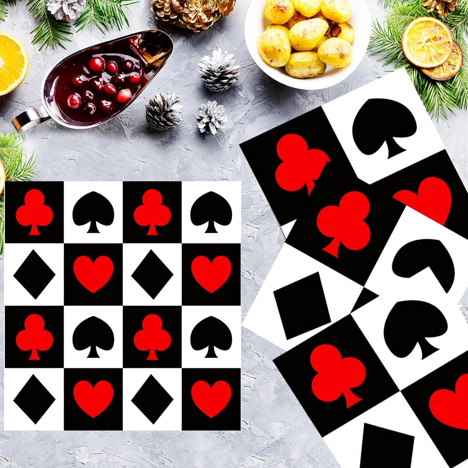 20/40/60/80 PCS Casino Theme P - Party Games Night のレビューと価格