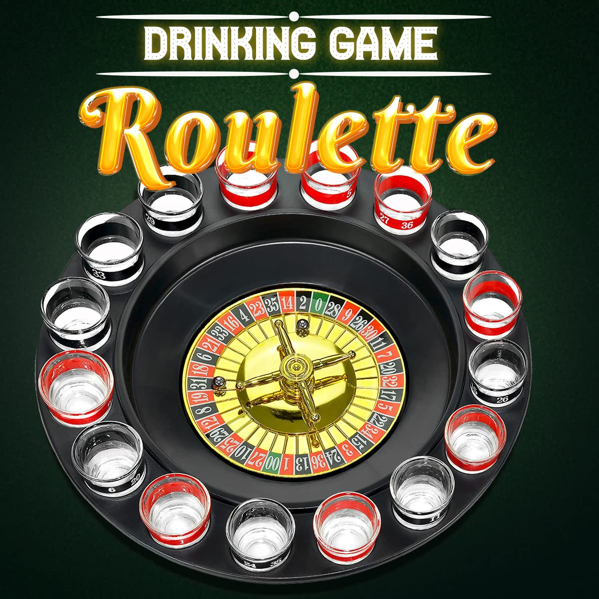 16 Cups Rotating Drinking Game - Party Games Juegos De Mesa のレビューと価格