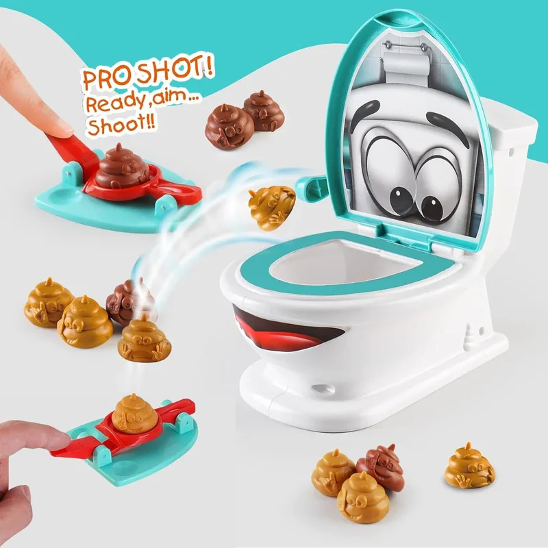 Poop Game Toilet Toy with 12 P - Party Games 15 In 1 のレビューと価格