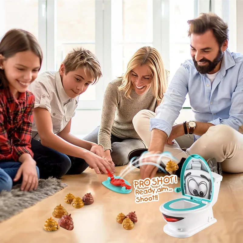 Poop Game Toilet Toy with 12 P - Party Games 15 In 1 のレビューと価格