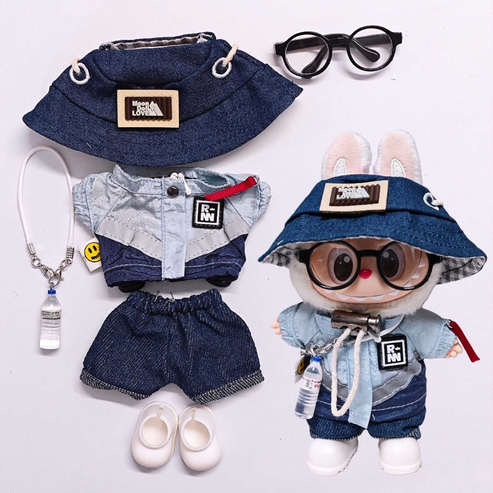 For 15/17cm Labubu Doll Clothe - Party Games 15 In 1 のレビューと価格