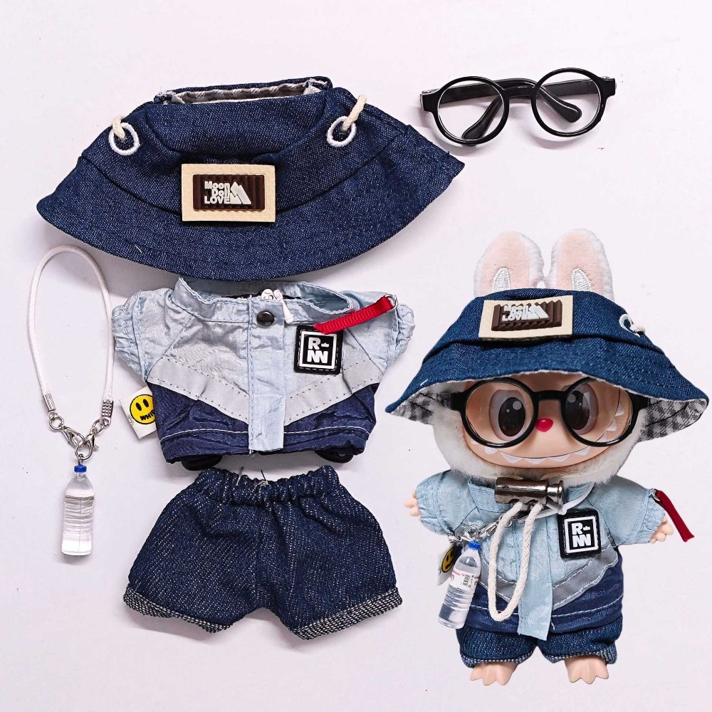 For 15/17cm Labubu Doll Clothe - Party Games 15 In 1 のレビューと価格