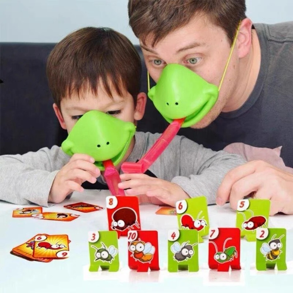 Frog Lizard Mask Wagging Tongu - Party Games Board Game のレビューと価格