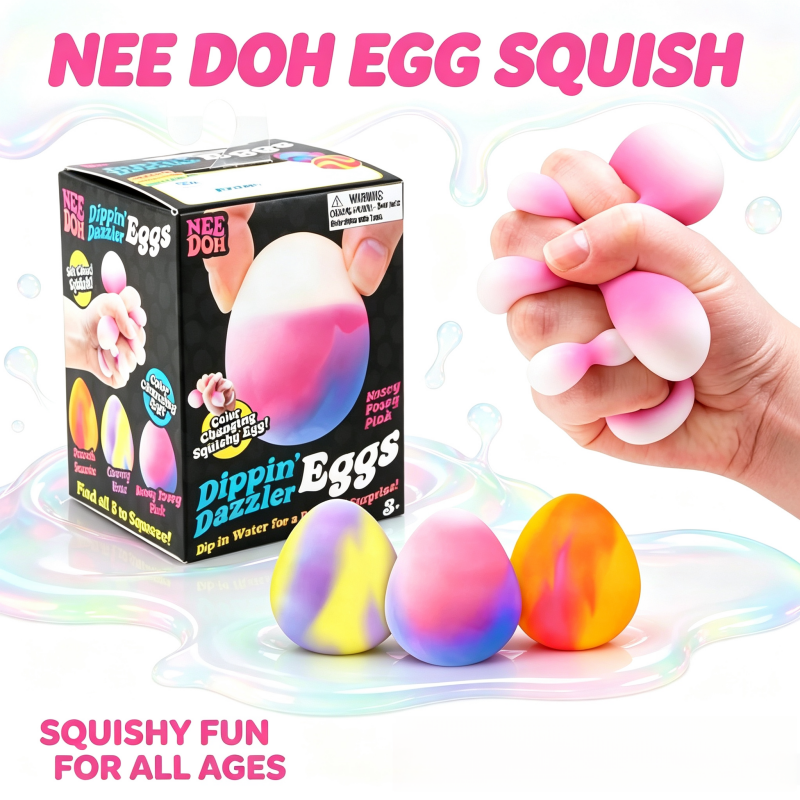 New Nee Doh Golden Egg Hunt Ga - Party Games Easter のレビューと価格