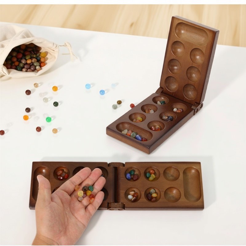 Ancient Mancala African Chess  - Party Games Board Game のレビューと価格