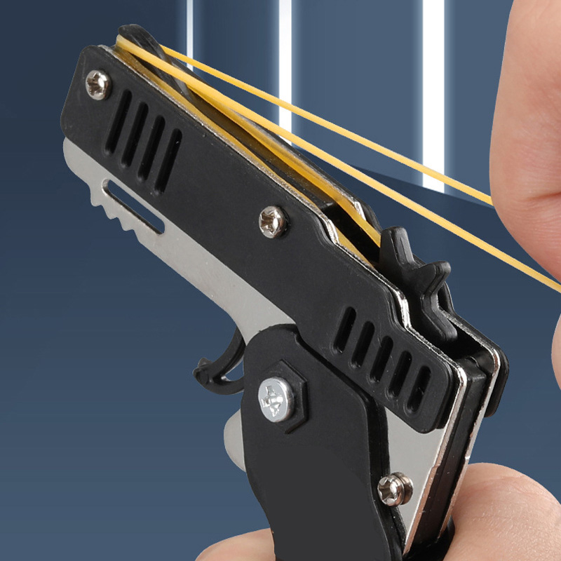Mini Keychain Rubber Band Gun  - Party Games Gender Reveal のレビューと価格