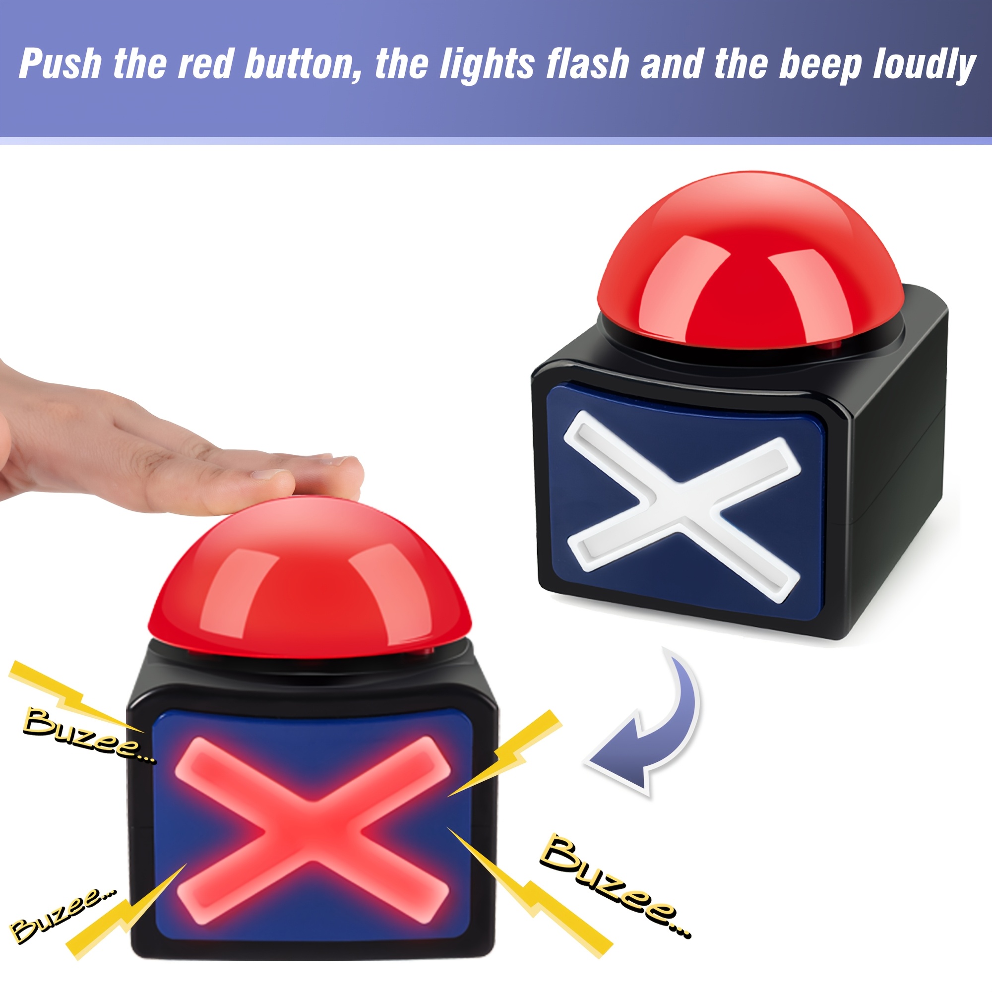 Black and Red Light-Up Sound B - Party Games Easter のレビューと価格