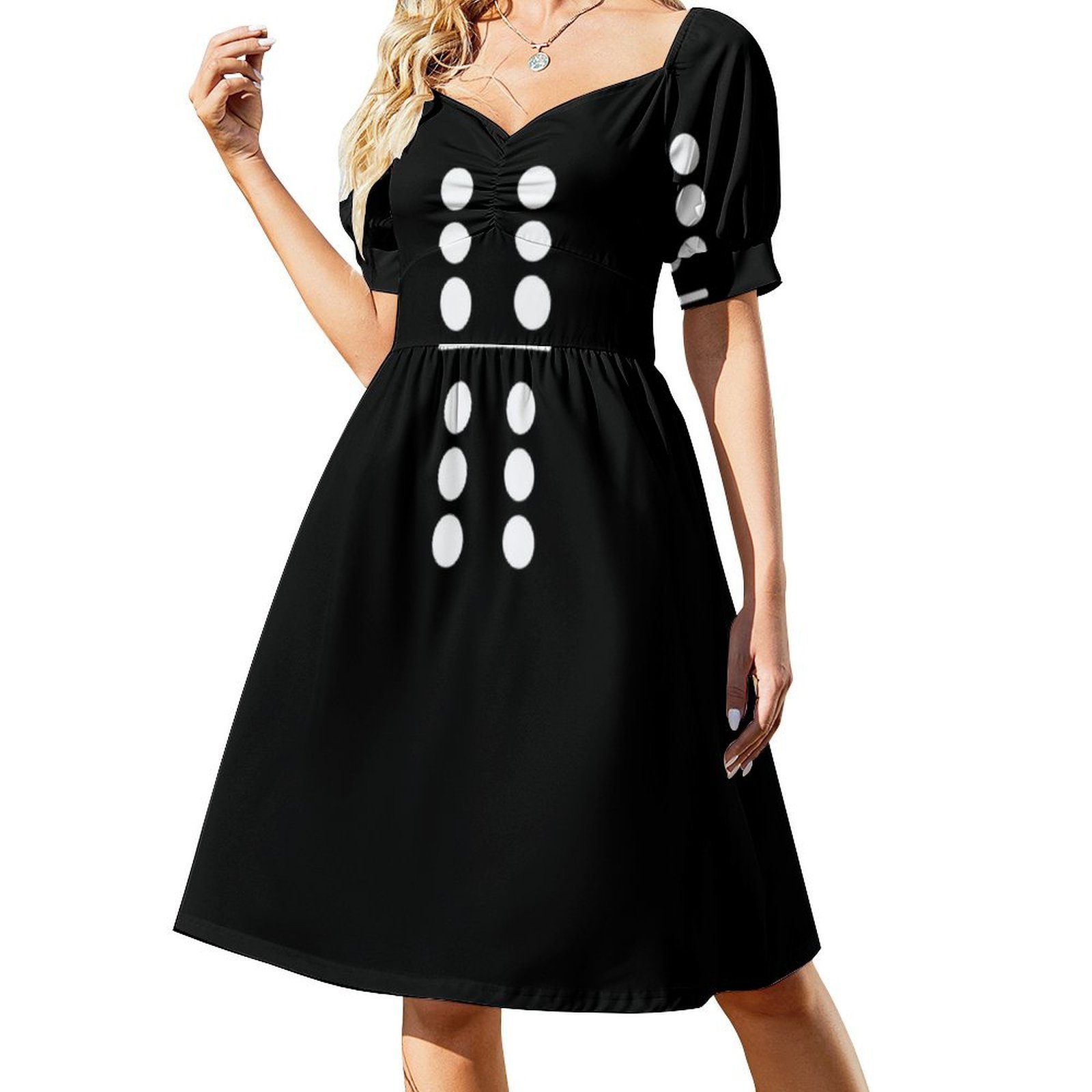 Domino Costume 6-6 Double Six  - Party Games Summer のレビューと価格
