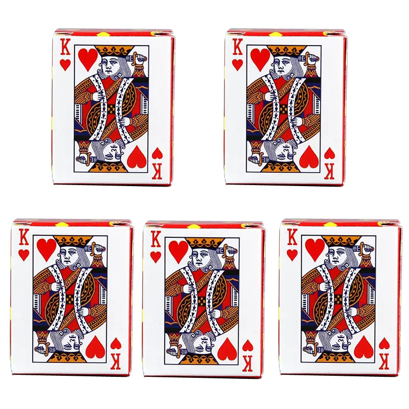 Mini Poker Playing Cards Cute  - Party Games Juegos De Mesa のレビューと価格