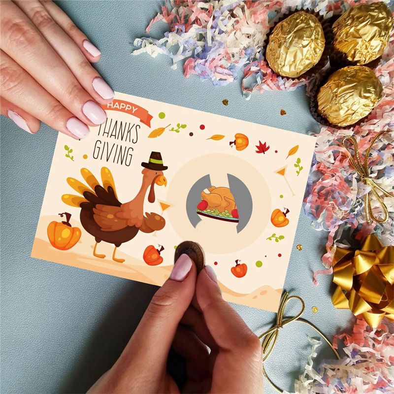AT84-Thanksgiving Party Scratc - Party Games Easy のレビューと価格