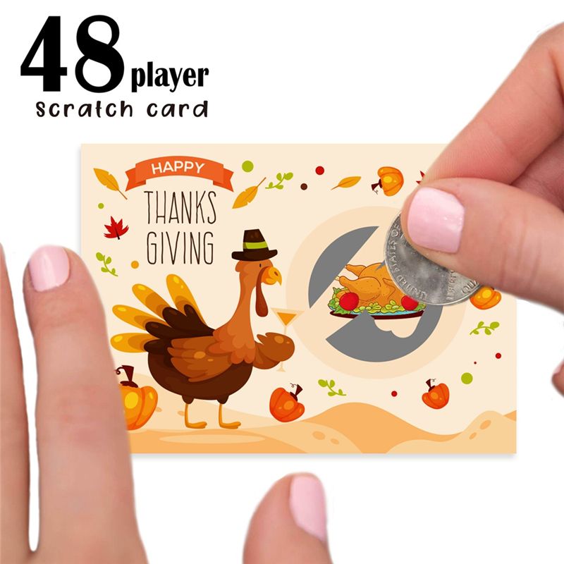 AT84-Thanksgiving Party Scratc - Party Games Easy のレビューと価格