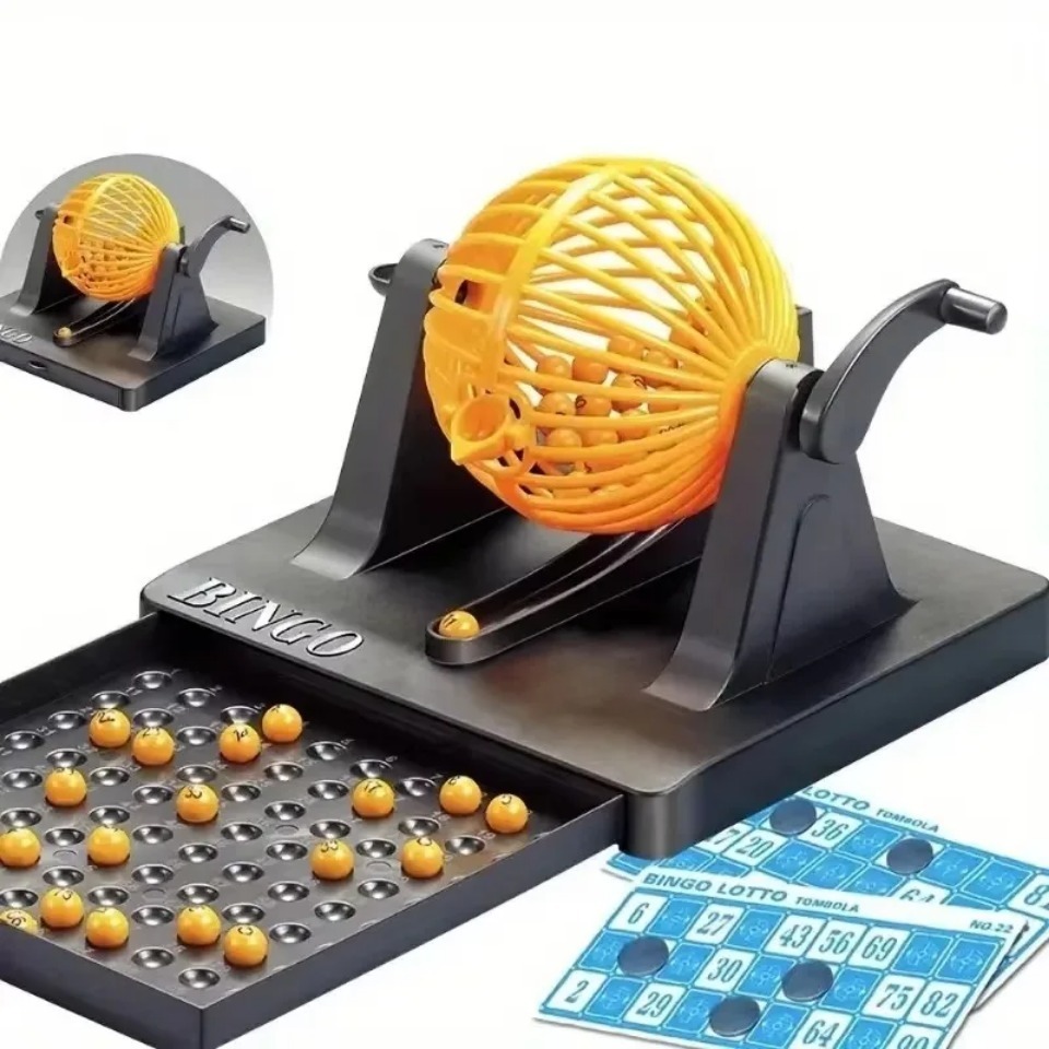 Deluxe Bingo Game Set with Cag - Party Games Juegos De Mesa のレビューと価格