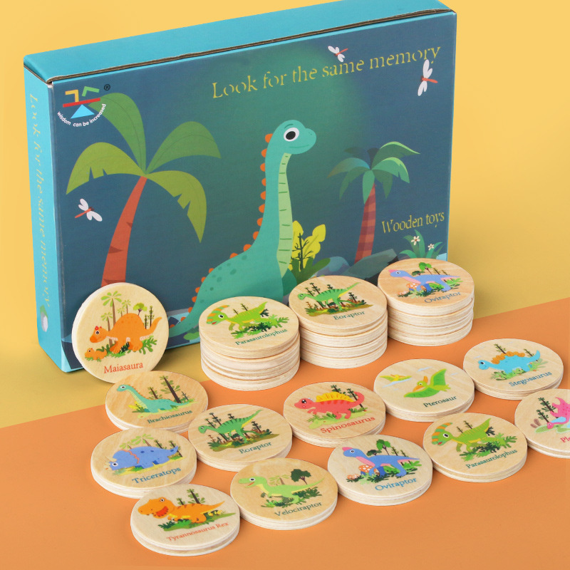 Memory Game Dinosaur Matching  - Party Games Summer のレビューと価格