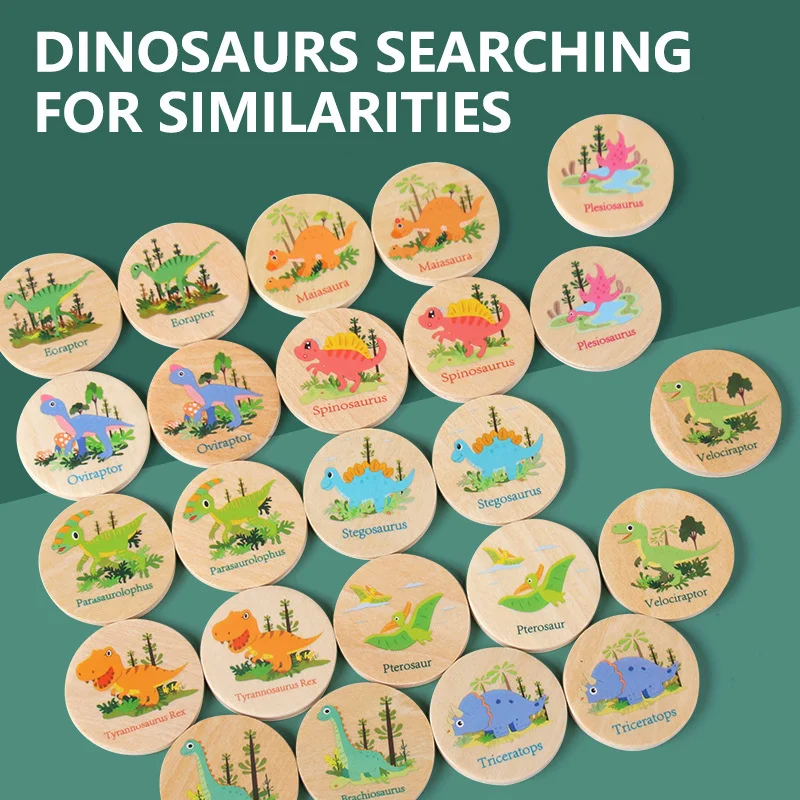 Memory Game Dinosaur Matching  - Party Games Summer のレビューと価格