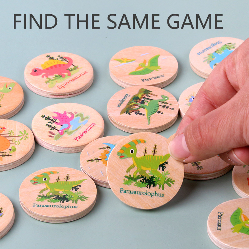 Memory Game Dinosaur Matching  - Party Games Summer のレビューと価格