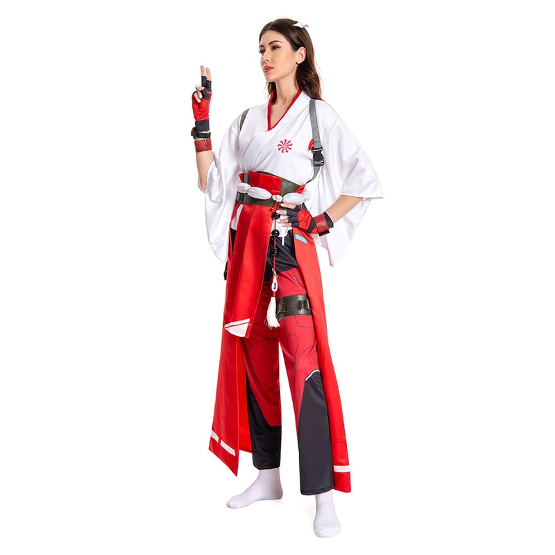 Game OW Kiriko Cosplay Costume - Party Games Youtube のレビューと価格
