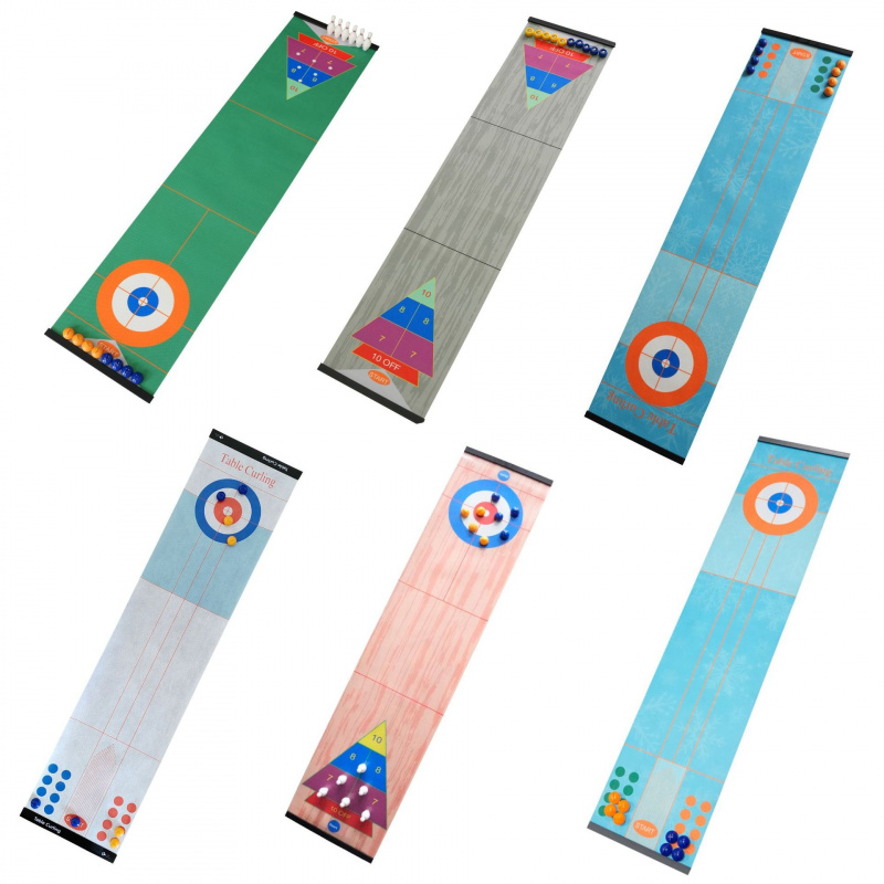 Curling Tabletop Game Set, Min - Party Games For Adults And Kids のレビューと価格
