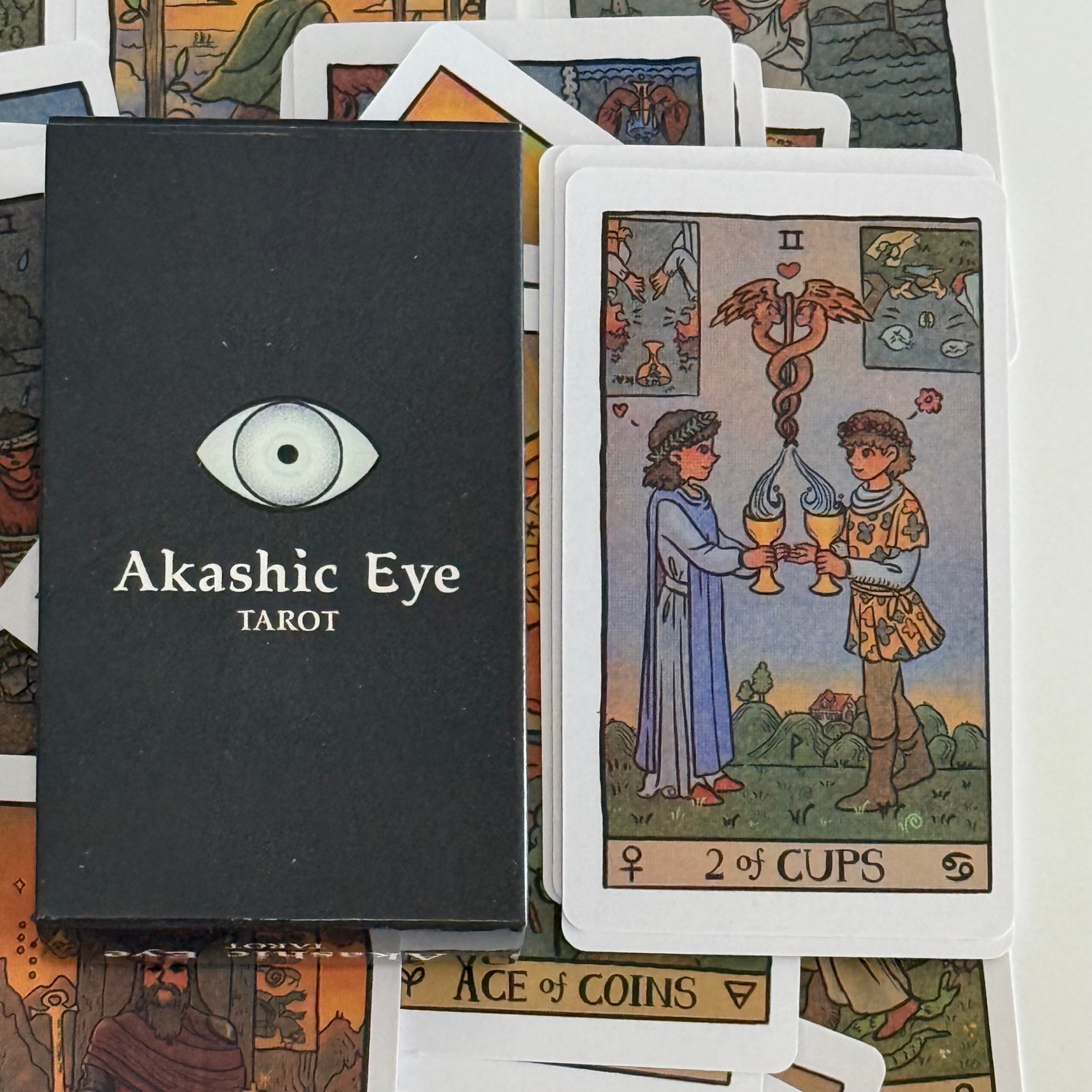 Akashic Eye Tarot Cards Deck 7 - Party Games Easy のレビューと価格