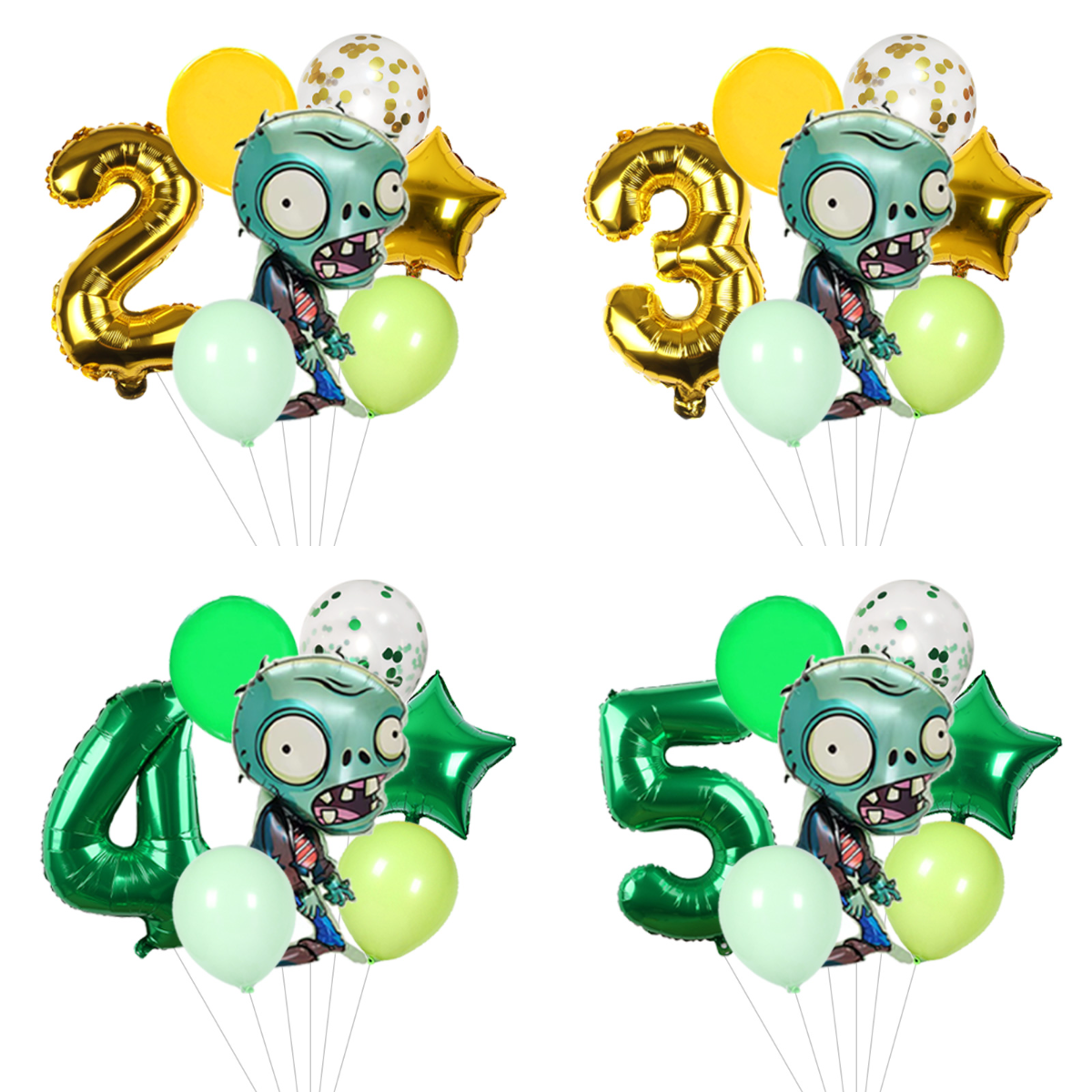 Plants vs Zombies Foil & Latex - Zombie Party Games のレビューと価格