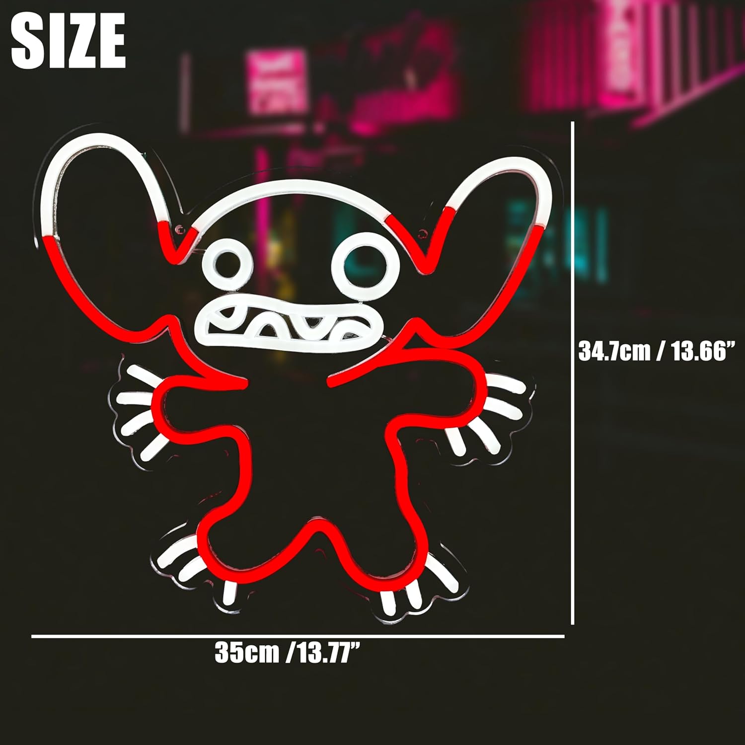 Stitch Neon Sign LED Anime Neo - Party Games Night のレビューと価格